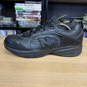 NEW BALANCE 623 Women’s Size 9 Black Leather Training Work Sneaker Shoes